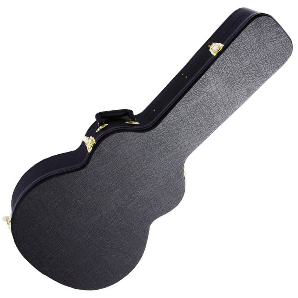 On Stage Hardshell Jumbo Guitar Case ~ Black — Piano Covers Online Ltd